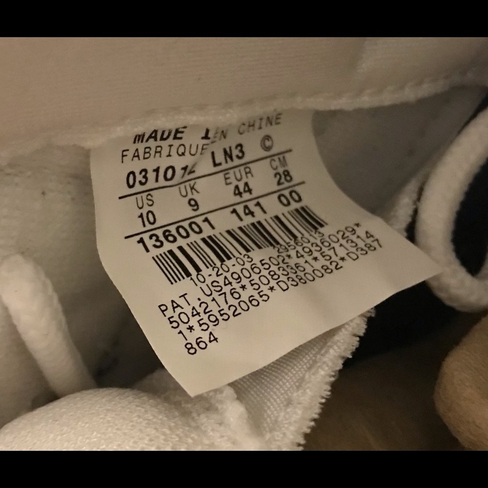 NEW DS 2004 NIKE AIR JORDAN 12 XII FRENCH BLUE Sz 10 Supreme I III IV VI VII XI - Picture 14 of 14
